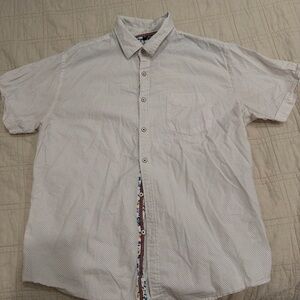 Beverly Hills polo club White Patterned Casual Shirt
